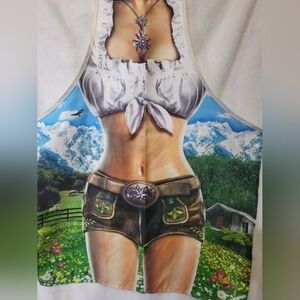 I.TATI MADE IN ITALY POLYESTER APPRON